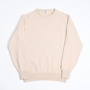 Leven Crewneck sweater in Lambswool - Beige