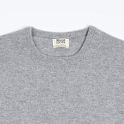 Rob Crewneck sweater in Lambswool - Flannel