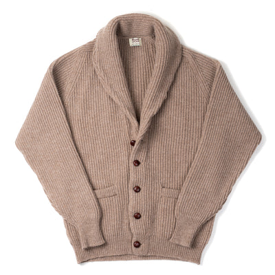 Geelong Lambswool Shawl Collar Cardigan - Colt